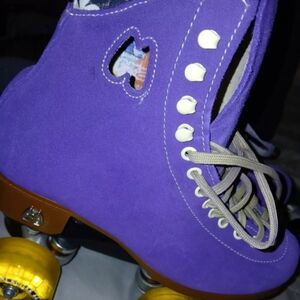 Moxi Lolly roller skates, Purple, Shoe Sizes 7M.